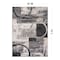 World Rug Gallery Contemporary Abstract Circle Design Soft Area Rug 10' x 14' Cream 307CREAM10X14 - alternate 2